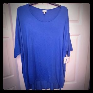 NWT LuLaRoe Irma - blue 💙